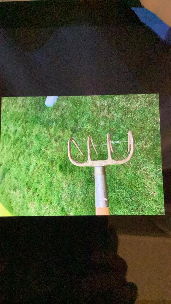 Fourche, Jardin & Terrasse, Outils à main, Enlèvement, Comme neuf, Fourchette