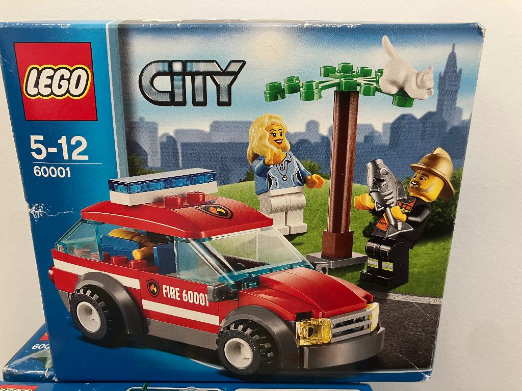 LEGO City Brandweercommandant - 60001, Kinderen en Baby's, Speelgoed | Duplo en Lego, Ophalen of Verzenden, Gebruikt, Complete set