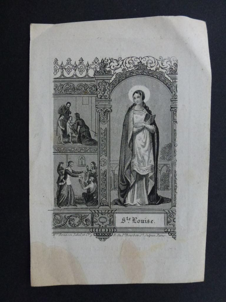 doodsprentje Vissers Anna  Casterlé 1803 + Casterlé 1852, Verzamelen, Bidprentjes en Rouwkaarten, Ophalen of Verzenden, Bidprentje