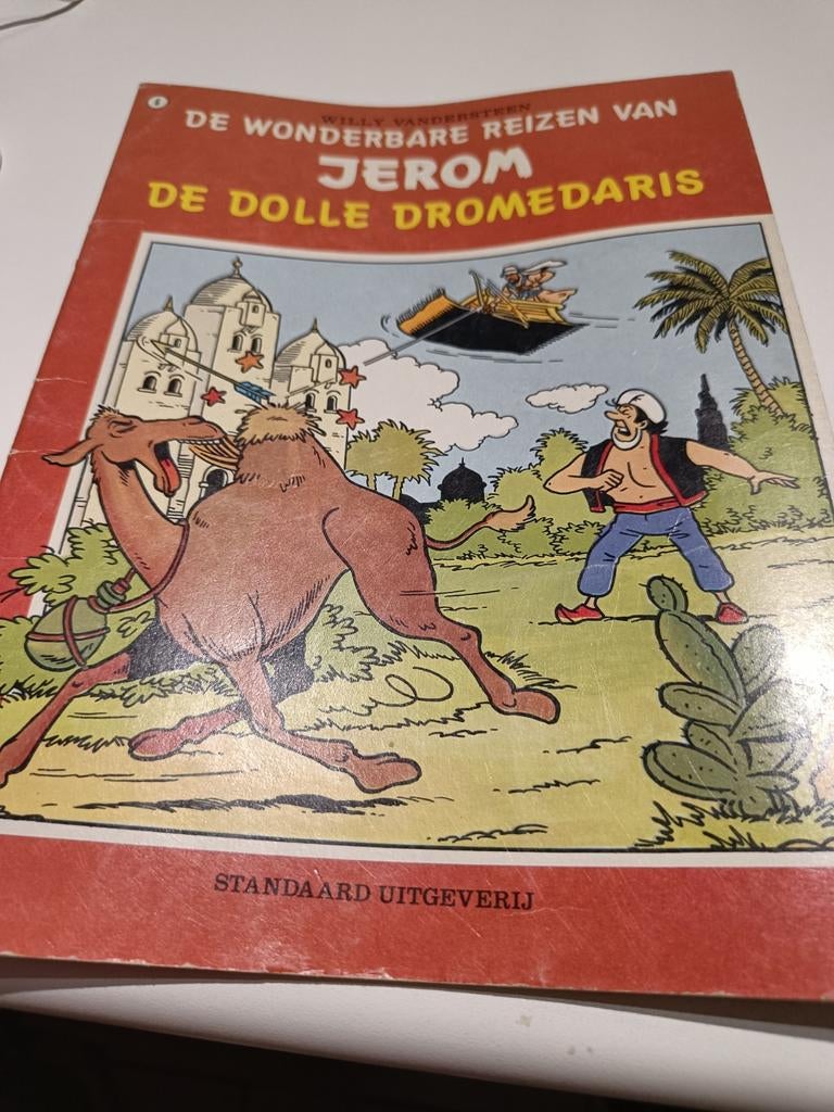 Jerom de dolle dromedaris., Ophalen