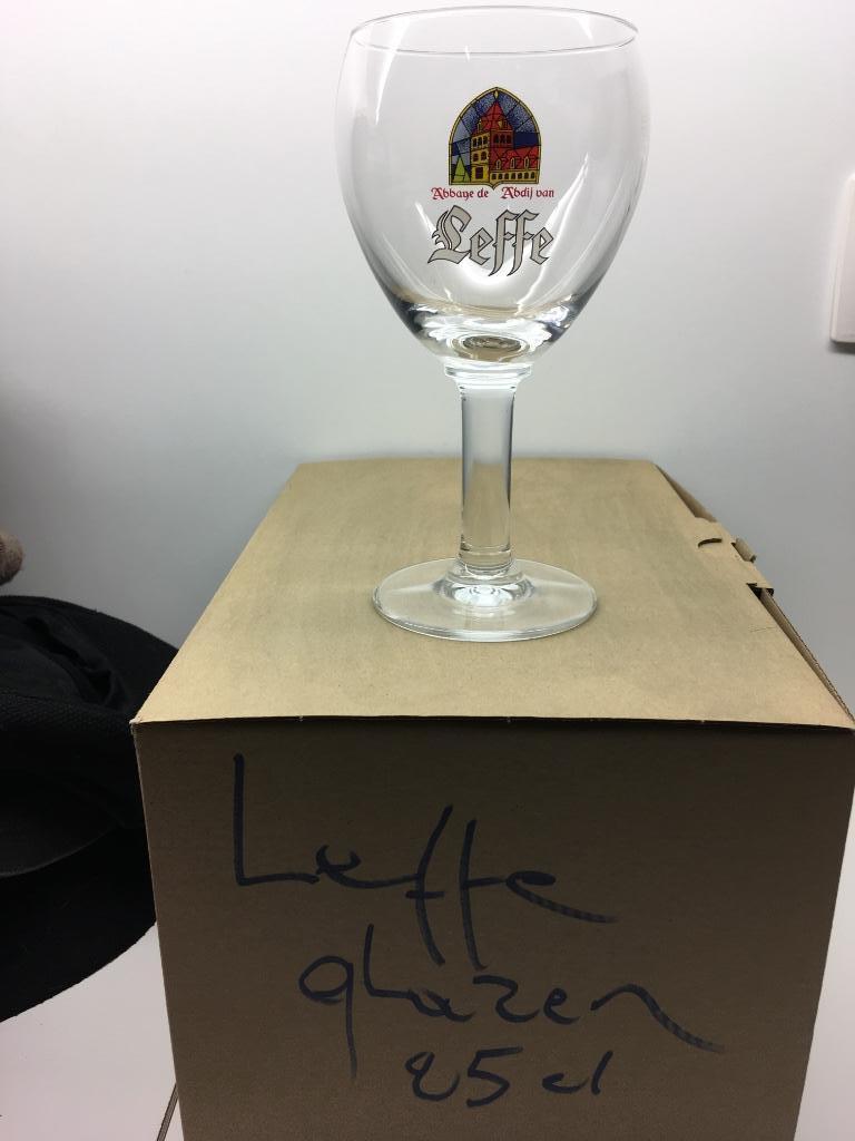 Leffe glazen 25cl 6 stuks, Ophalen of Verzenden, Leffe