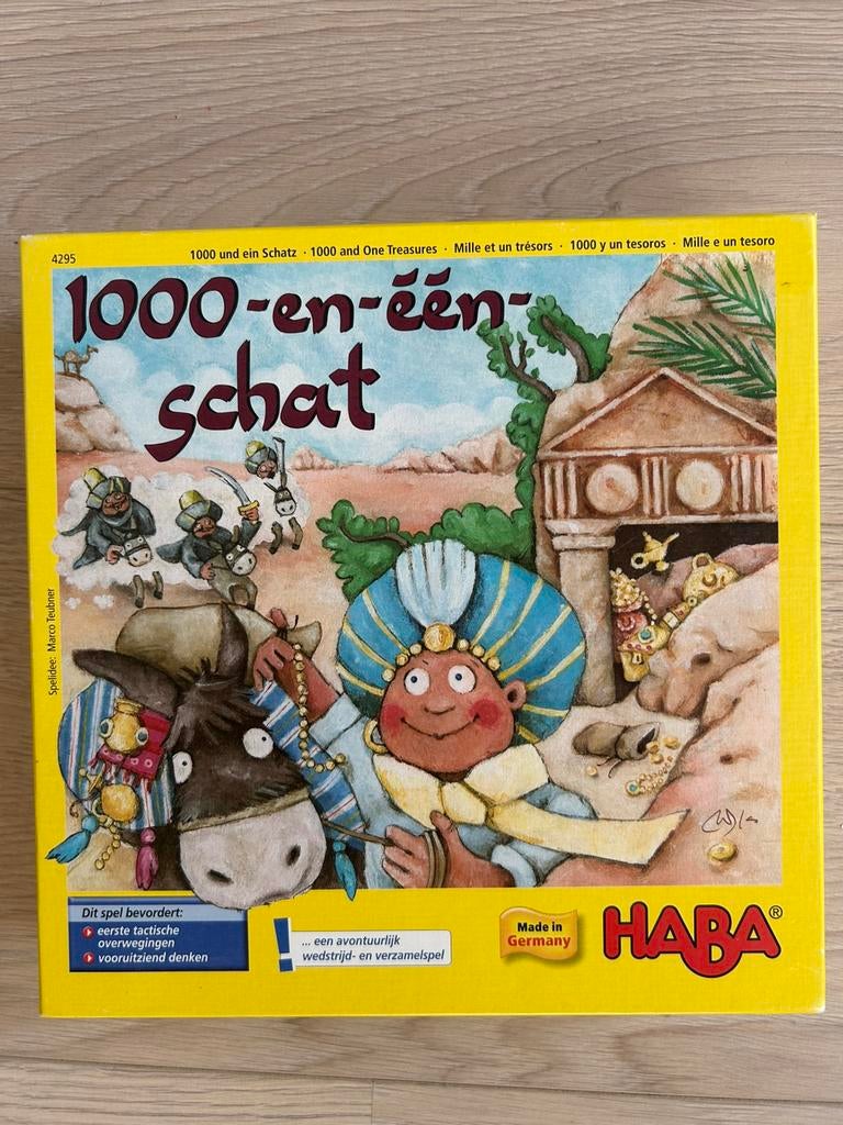 Haba - 1000 et 1 trésor - Tip pour Saint-Nicolas, Enlèvement ou Envoi, Comme neuf