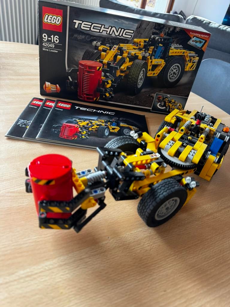 Lego technic 42049, Ophalen, Zo goed als nieuw, Lego