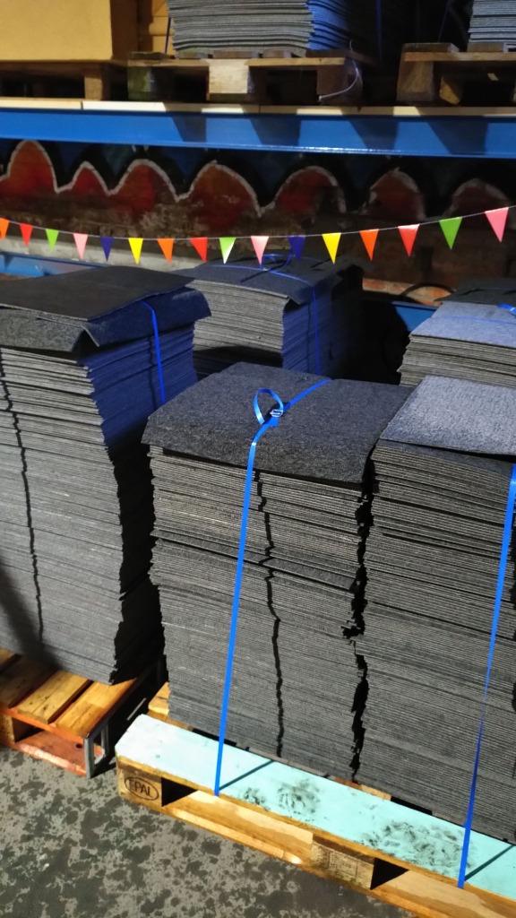 Tapijttegels Desso - verschillende soorten, Enlèvement, 75 m² ou plus, Gris, Dalles de Moquette