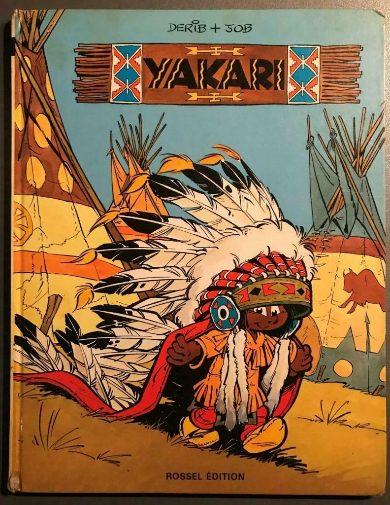 B.D. Yakari N ° 1 Derib /Job 1973 -, Une BD, Enlèvement ou Envoi, Utilisé, Derib et Job