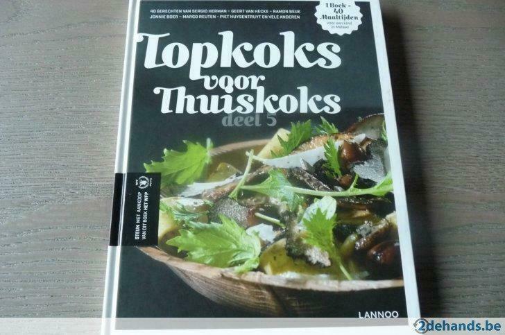 Kookboek Topkoks voor Thuiskoks 5, Boeken, Ophalen of Verzenden, Nieuw