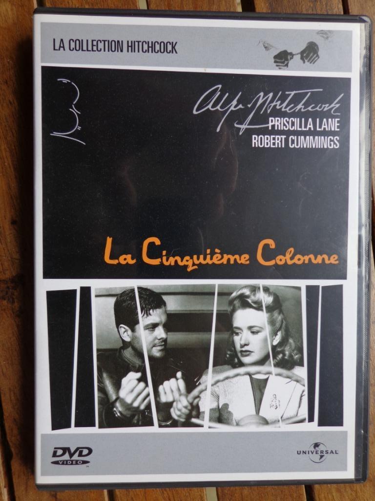)))  La Cinquième Colonne  //  Alfred Hitchcock  (((, CD & DVD, DVD | Thrillers & Policiers, Comme neuf, Détective et Thriller