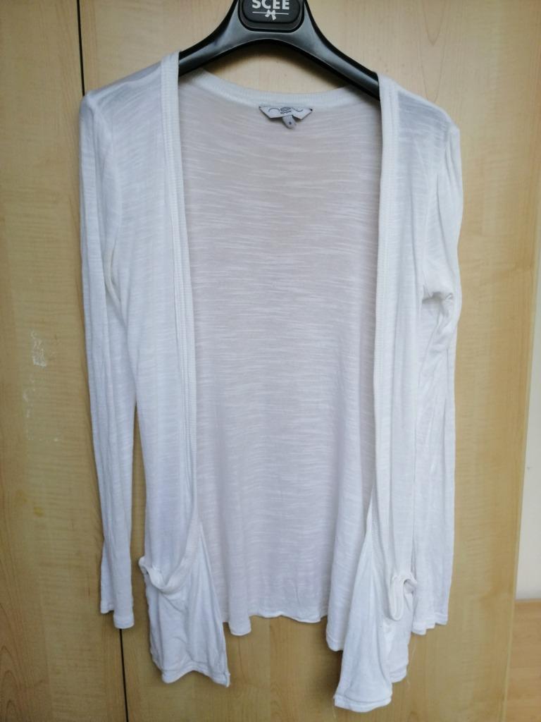 cardigan wit new look maat 8 = small, Kleding | Dames, Ophalen of Verzenden, Zo goed als nieuw, Maat 36 (S), Wit