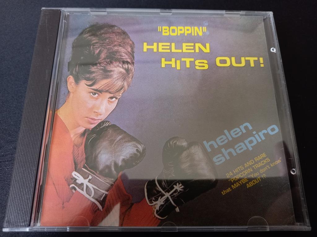 Helen Shapiro ‎– Boppin" Helen Hits Out "Popcorn  Cd" = Mint, Cd's en Dvd's, Cd's | Pop, Zo goed als nieuw, Ophalen of Verzenden