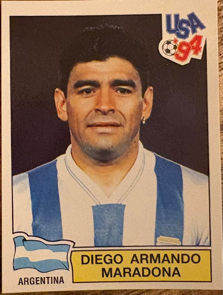 Diego Armando Maradona WK 1994, Enlèvement ou Envoi, Comme neuf