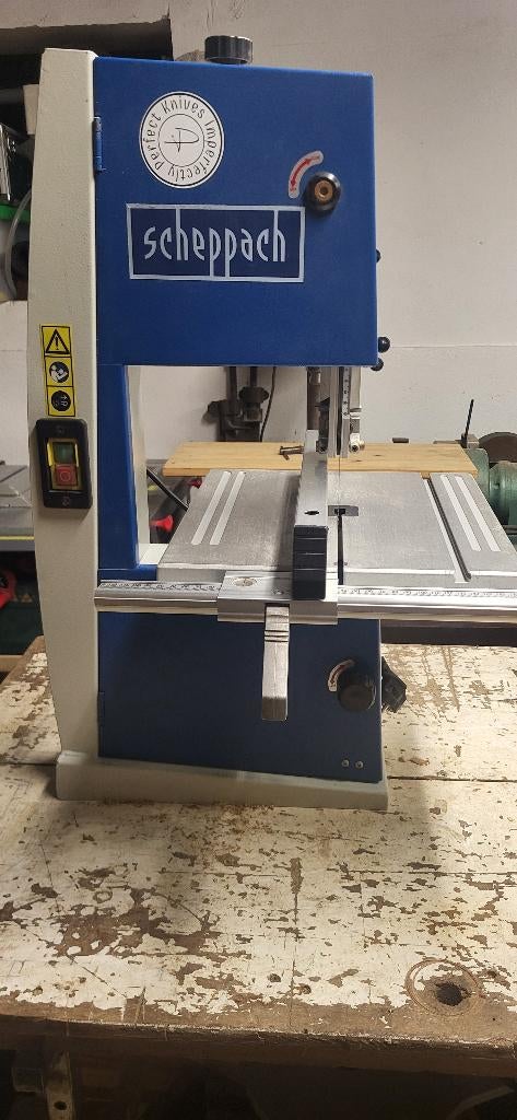 Lintzaag, Scie à ruban, Moins de 600 watts, Scheppach, Enlèvement