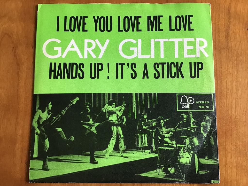 Gary Glitter - I Love You Me Love., Ophalen of Verzenden, Gebruikt