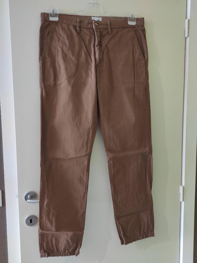 Broek beige/cognac, Nanja Massy, JBC, W 33 L 32 of maat L, Kleding | Heren, Broeken en Pantalons, Ophalen, Maat 52/54 (L), Beige