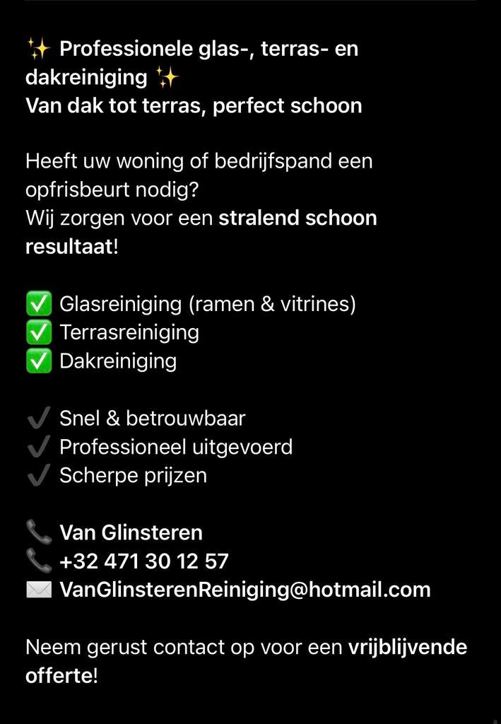 Van Glinsteren, Ophalen of Verzenden
