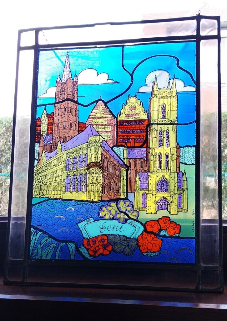 Glasraam gent, Antiek en Kunst, Ophalen of Verzenden