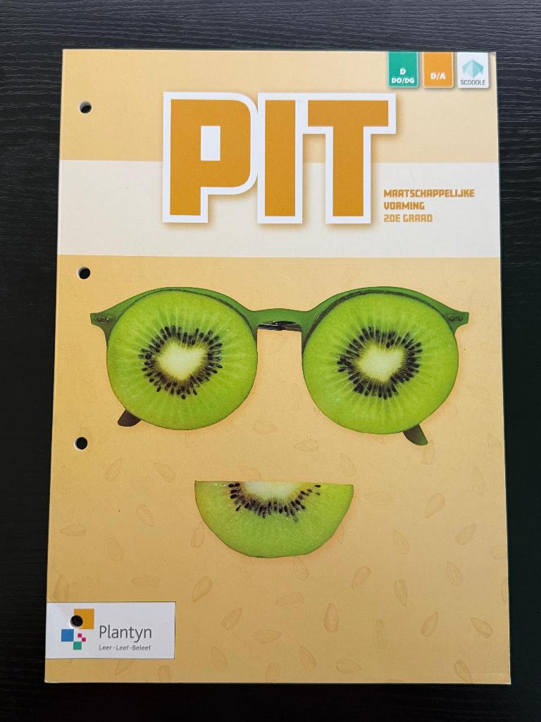 PIT Maatschappelijke vorming 2de graad, Boeken, Ophalen, ASO, Plantyn, Nieuw