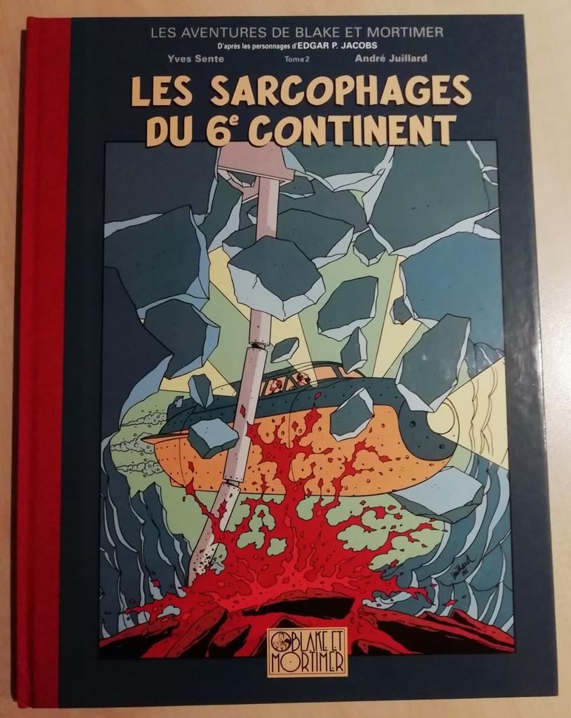 Blake & Mortimer, Sarcophages 6e continent 2 (limité), Enlèvement, Comme neuf