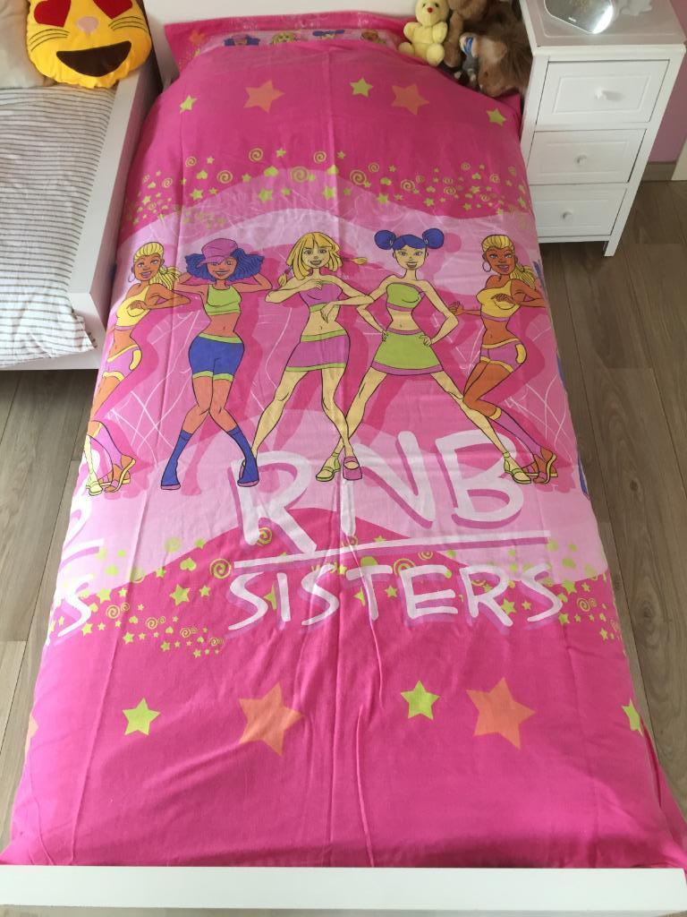 Dekbedovertrek voor meisjes, Kinderen en Baby's, Gebruikt, Meisje, Dekbedovertrek, Ophalen of Verzenden