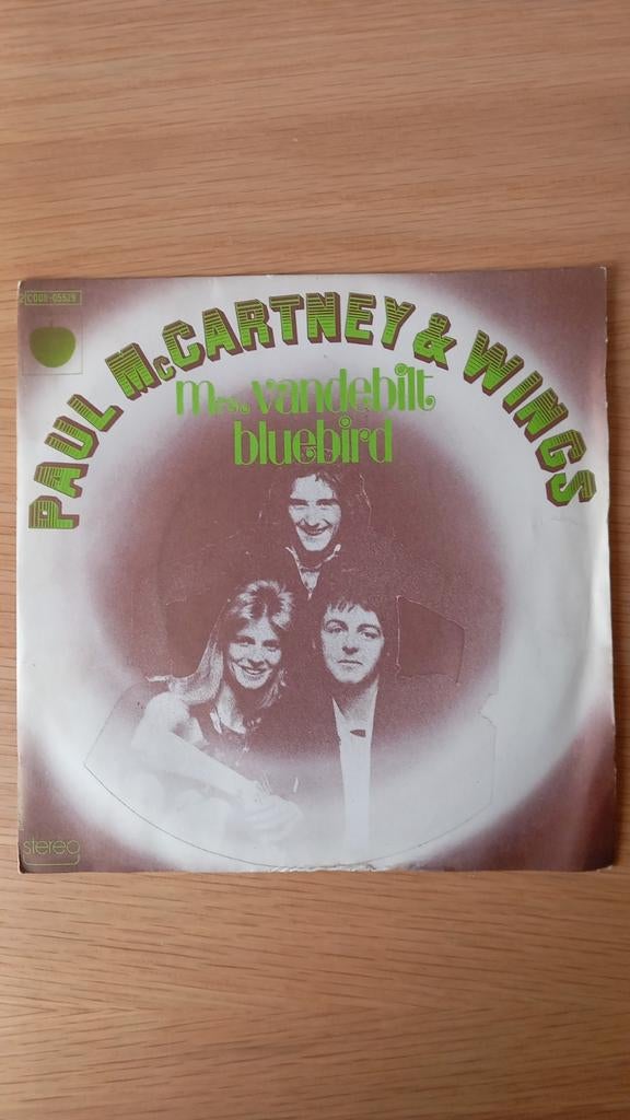 Paul McCartney Cartney & Wings, Ophalen of Verzenden, Single
