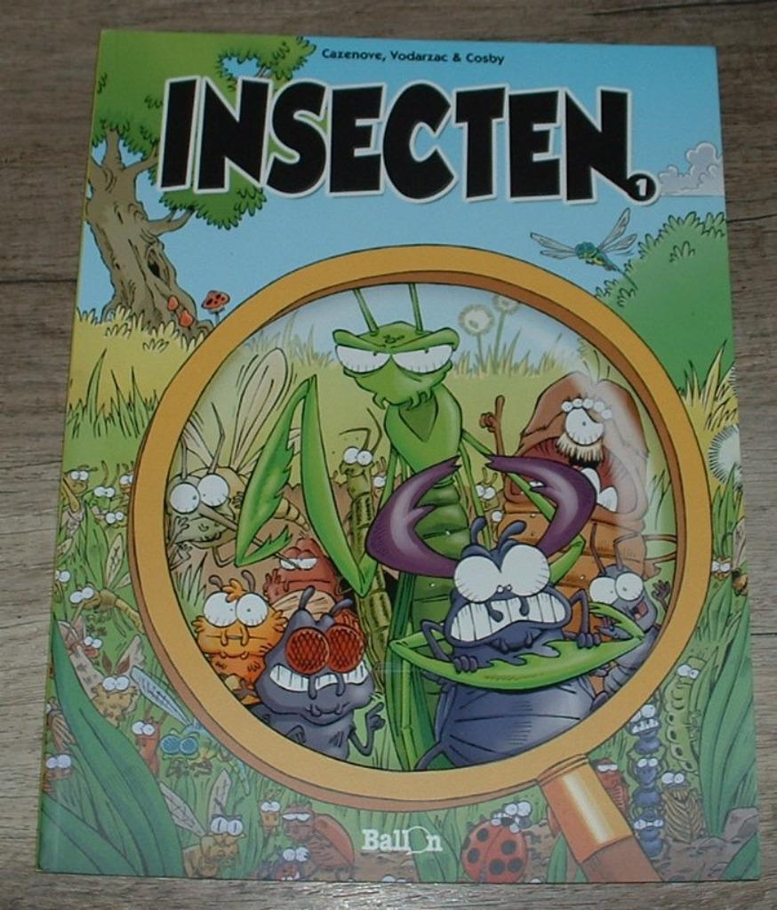 strip insecten nr 1 ballon media uitgave, Boeken, Eén stripboek, Ophalen of Verzenden, Zo goed als nieuw, Cosby