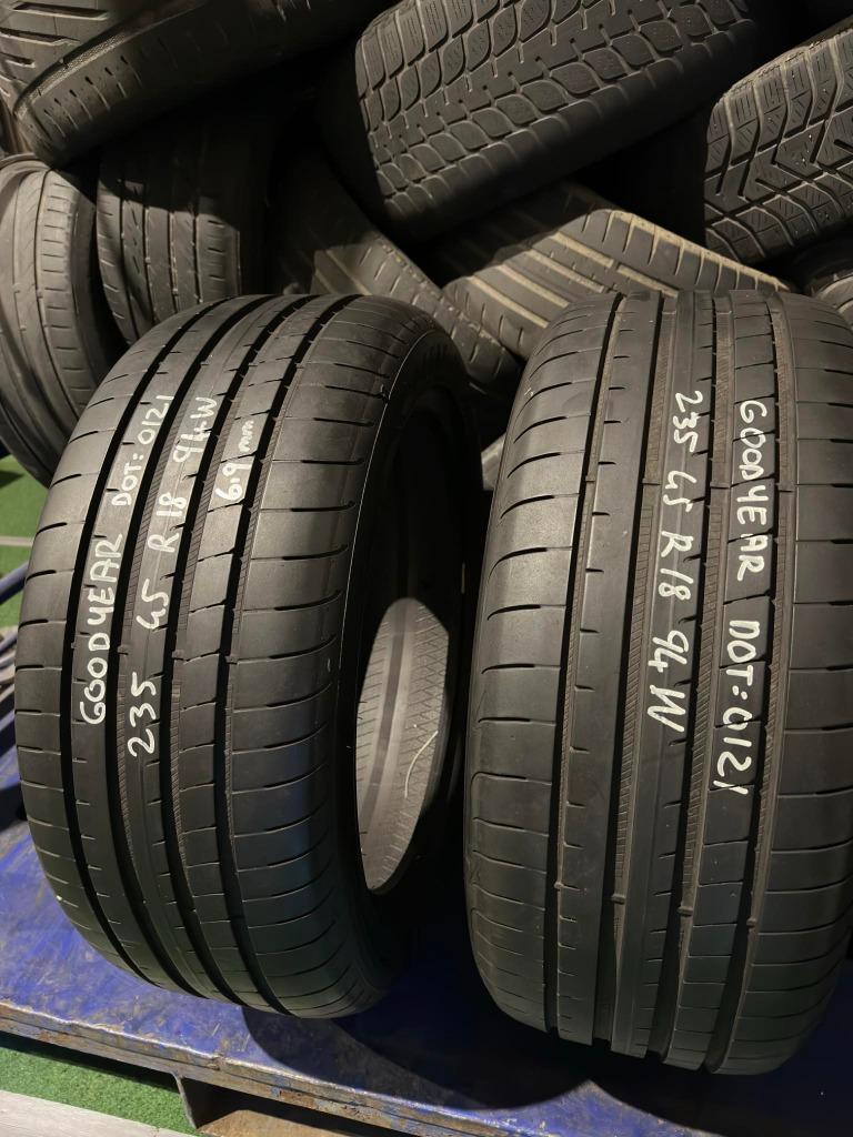235 45 R18 98W GOODYEAR 6.9mm OCCASIE STUK PRIJS : 50€, Enlèvement, Utilisé, BMW