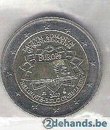 2 euro munt België Verdrag van Rome 2007 UNC, Postzegels en Munten, Munten | Europa | Euromunten