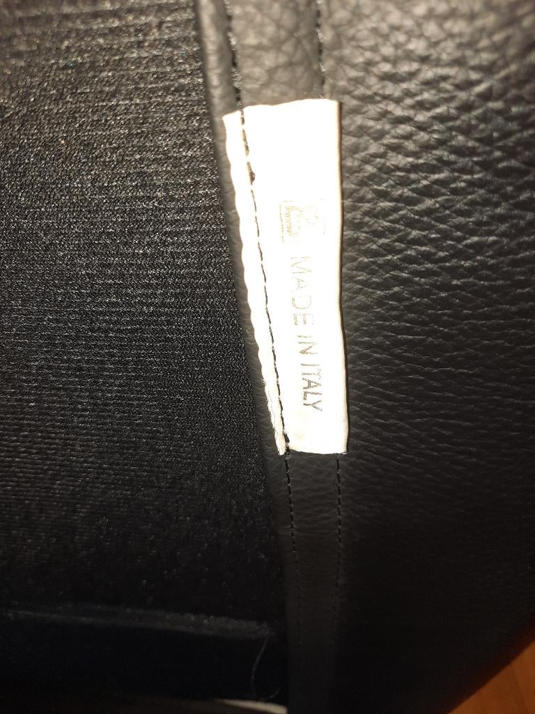 Clubzetel op wieltjes, Huis en Inrichting, Ophalen, Eenpersoons, Minder dan 75 cm, Leer