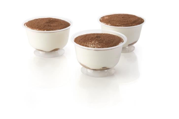 Tiramisu frais préparé à la demande sans œufs, Enlèvement, Comme neuf