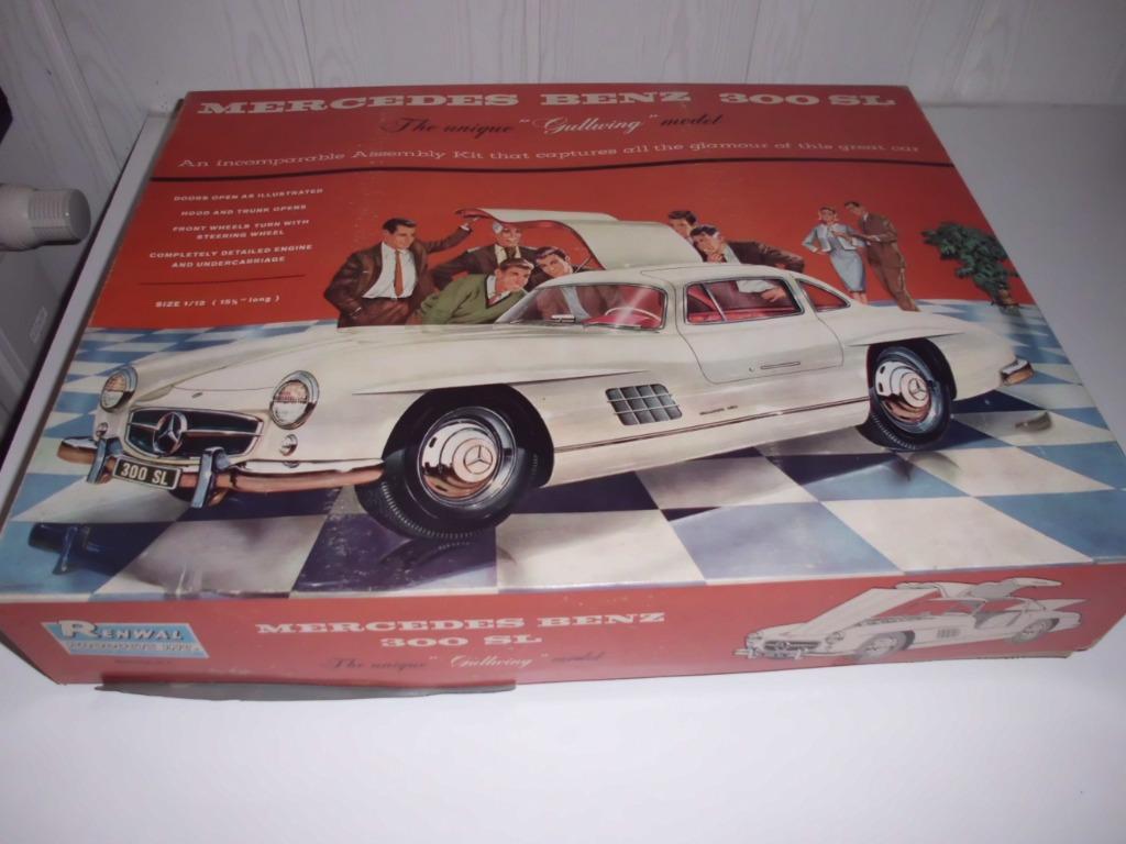 Renwal Mercedes Benz 300 SL Gullwing scale 1/12, 15 ½ “ long, Hobby en Vrije tijd, Modelbouw | Auto's en Voertuigen, Zo goed als nieuw