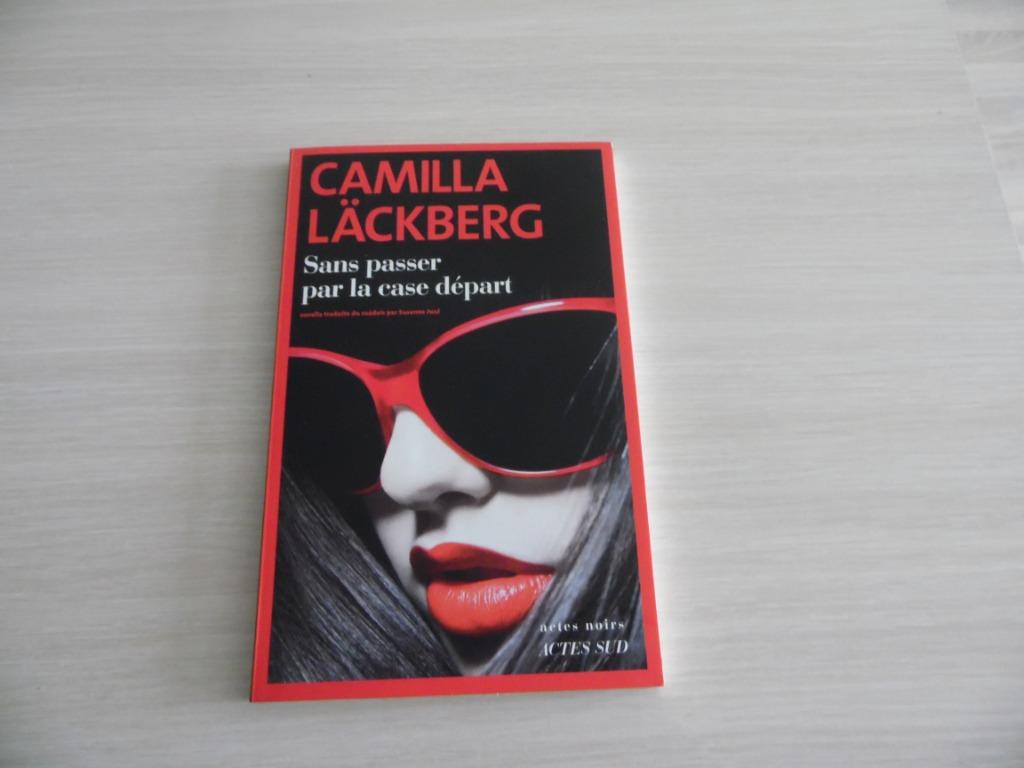SANS PASSER LA CASE DÉPART     LACKBERG, Enlèvement ou Envoi, Comme neuf, Camilla Lackberg