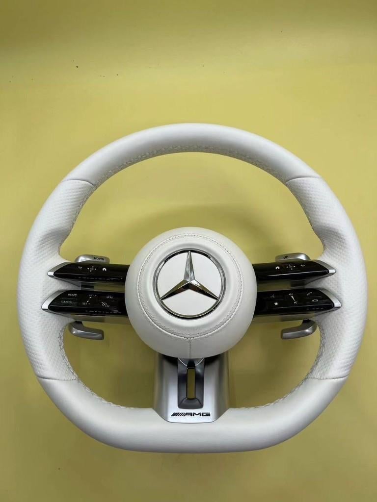Mercedes dragonfly witte beige stuur AMG upgrade, Ophalen of Verzenden, Nieuw, Mercedes-Benz