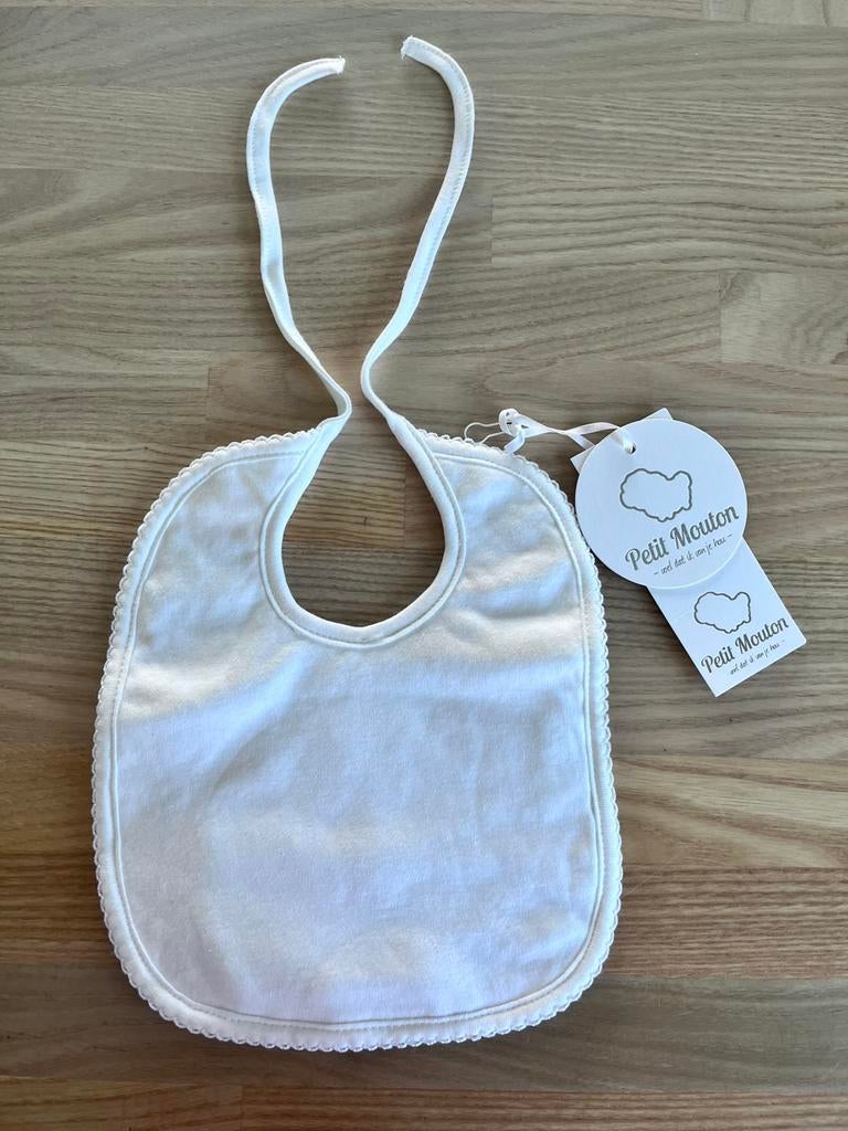 Slabbetje Petit Mouton wit, Ophalen of Verzenden, Nieuw