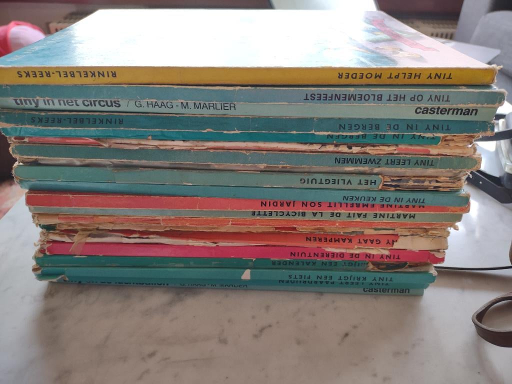 20 Tiny boekjes van verschillende jaartallen, Boeken, Gelezen, Fictie algemeen, Ophalen of Verzenden, Gijs Haag -Marcel Marlier