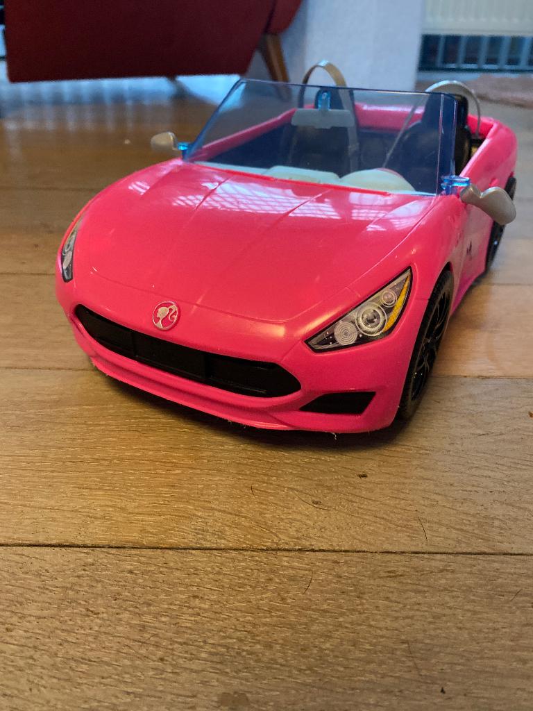 Barbie auto cabrio, Ophalen, Gebruikt, Barbie