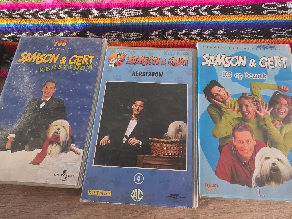 Samson en gert  vhs banden, Cd's en Dvd's, VHS | Kinderen en Jeugd, Alle leeftijden, Ophalen of Verzenden, Kinderprogramma's en -films