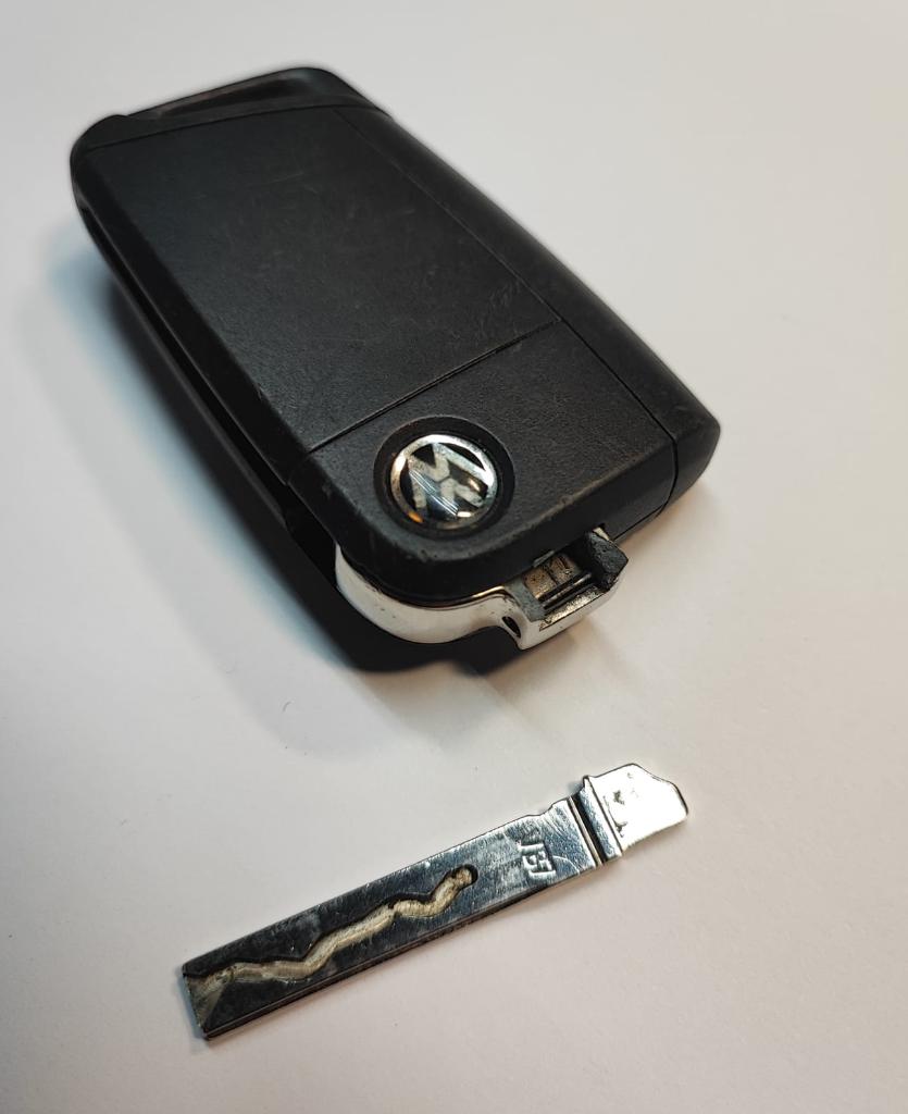 volkswagen sleutel afgebroken  reparatie, Ophalen of Verzenden, Nieuw, Volkswagen