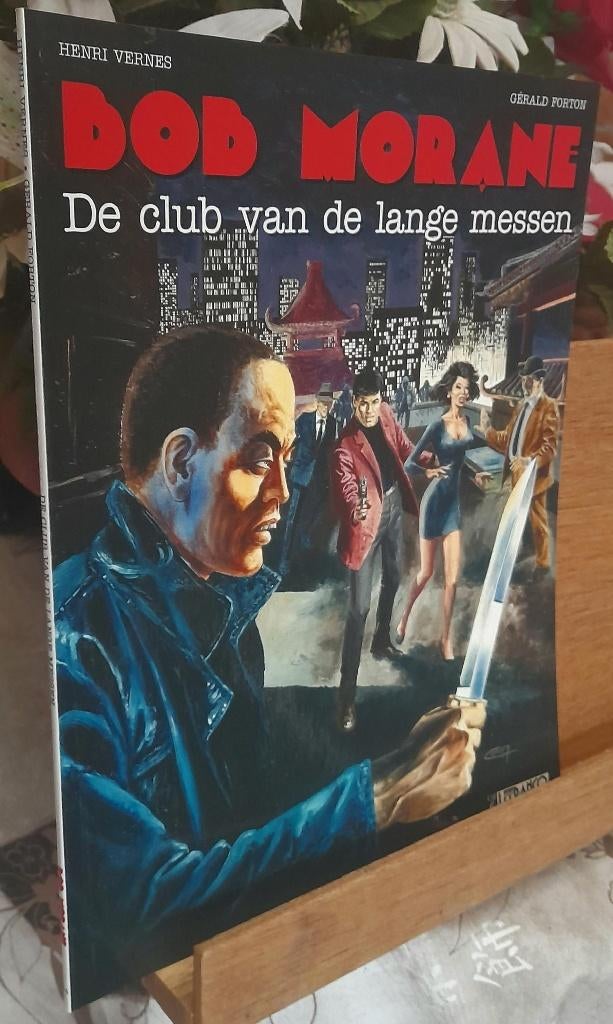 Bob Morane nr 10 de club van de lange messen, Livres, Une BD, Vernes en Forton, Comme neuf, Envoi