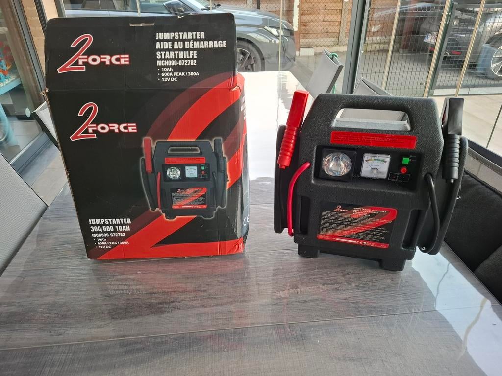 Jump starter, Ophalen, Nieuw