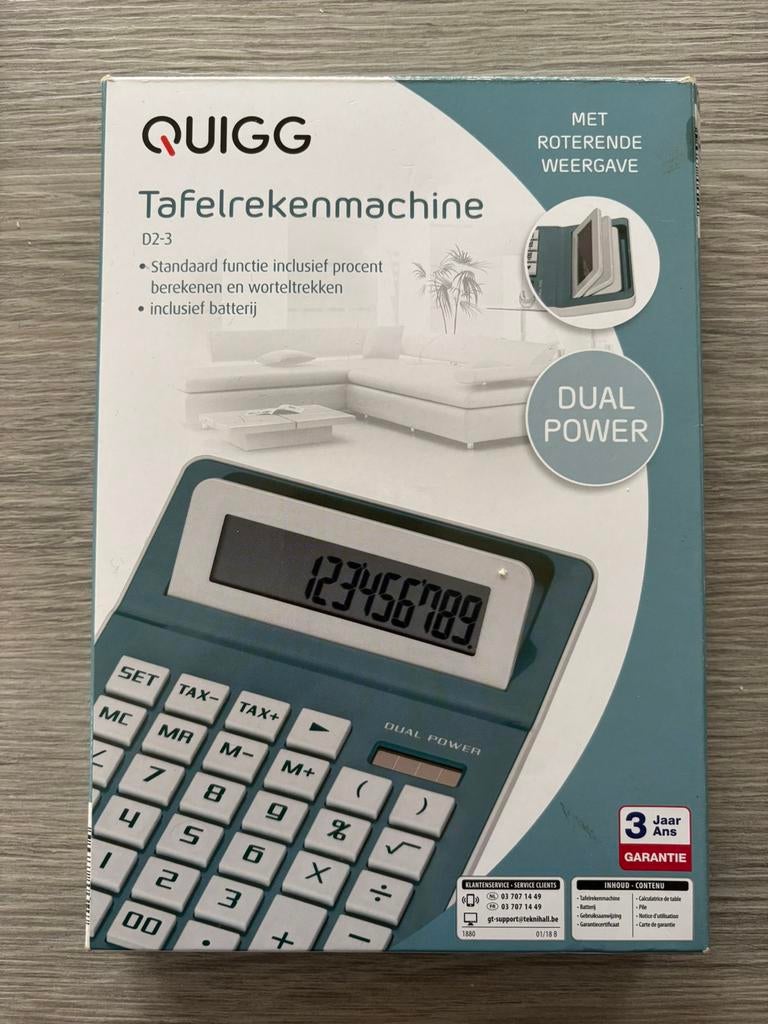 Tafelrekenmachine - nieuw, Ophalen of Verzenden, Nieuw