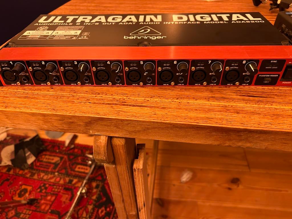 Behringer ada8200, Enlèvement, Comme neuf