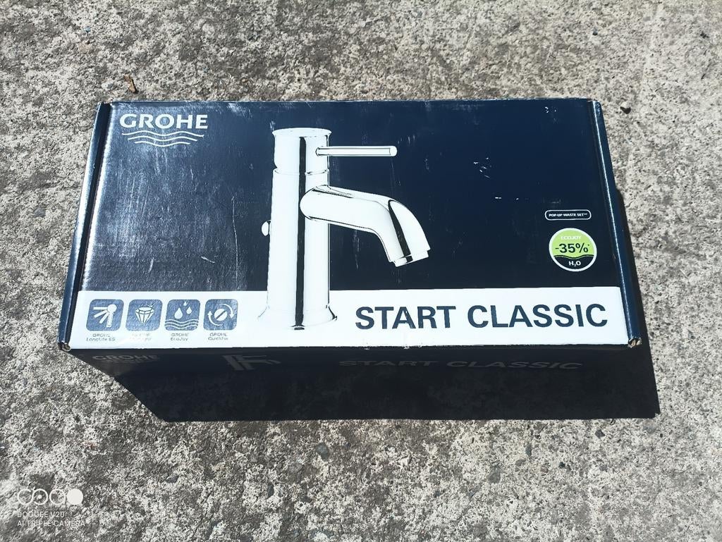 Grohe QuickFix Start Classic wastafelkraan met koude start e, Ophalen, Nieuw
