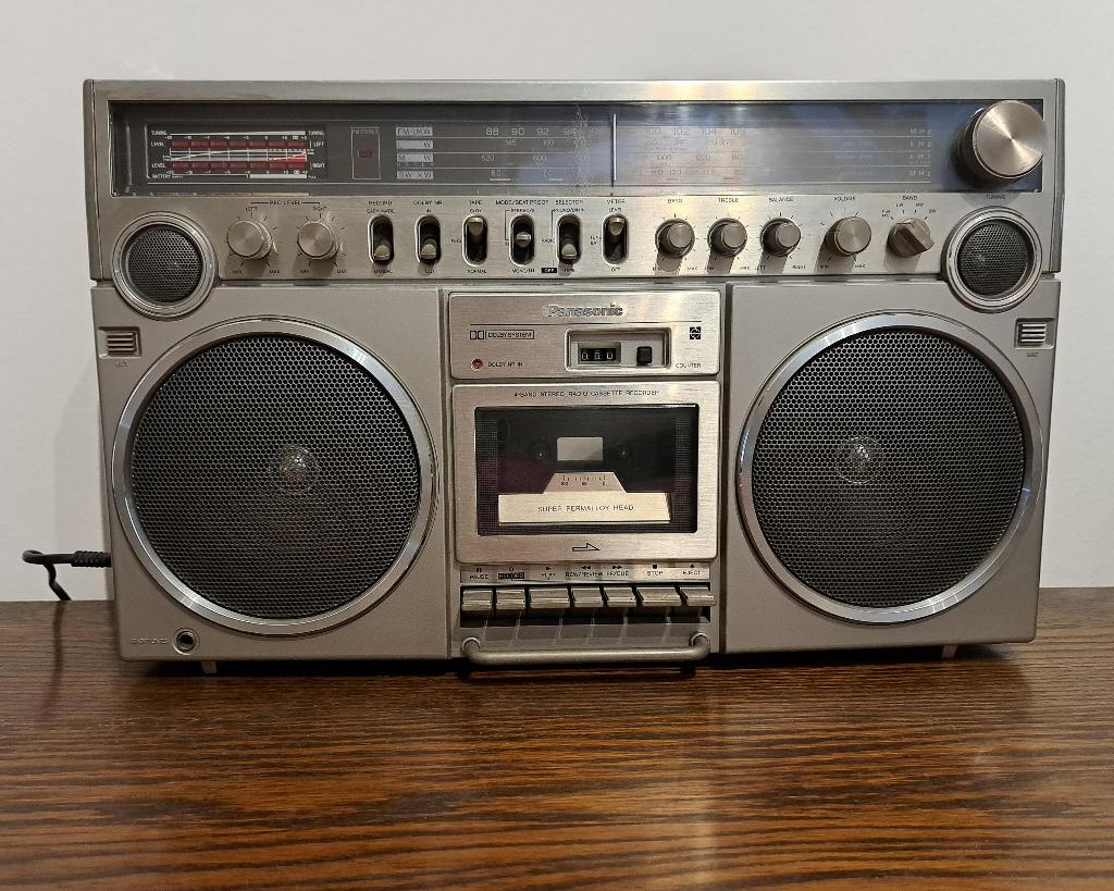 Panasonic RX-5500 LS vintage boombox ghetto blaster, Ophalen of Verzenden, Gebruikt, Overige typen