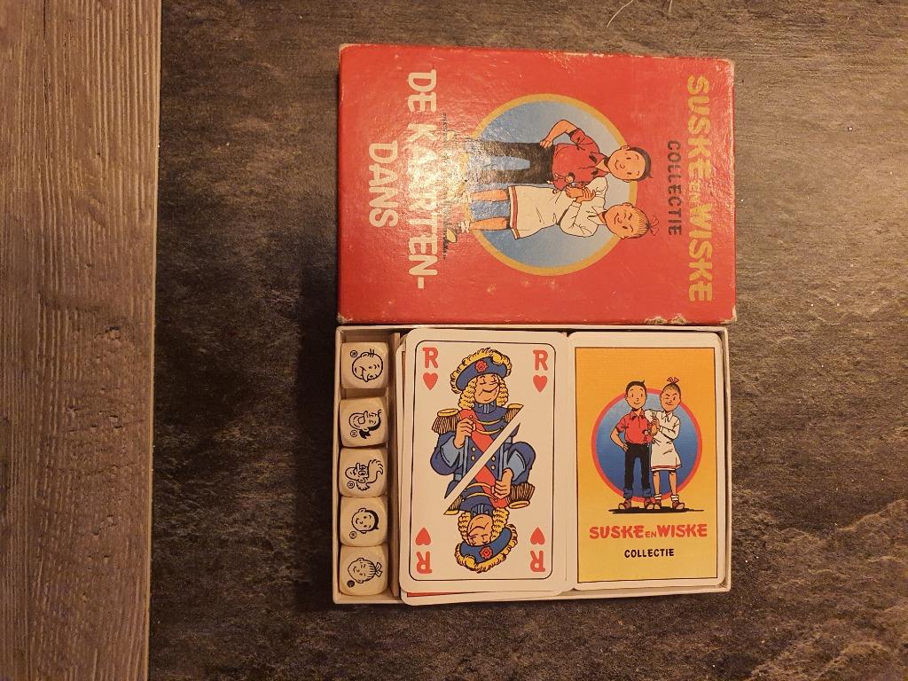 Speelkaarten, Ophalen of Verzenden, Suske en Wiske, Zo goed als nieuw, Boek of Spel