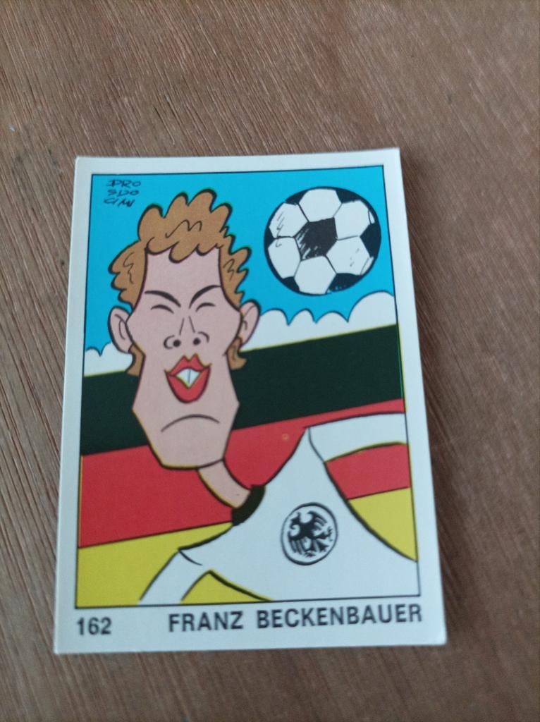 Panini OK Vip 162 Franz Beckenbauer, Enlèvement ou Envoi
