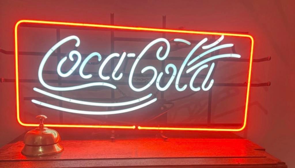 Neon vintage coca cola jaren 90, Collections, Enlèvement, Comme neuf
