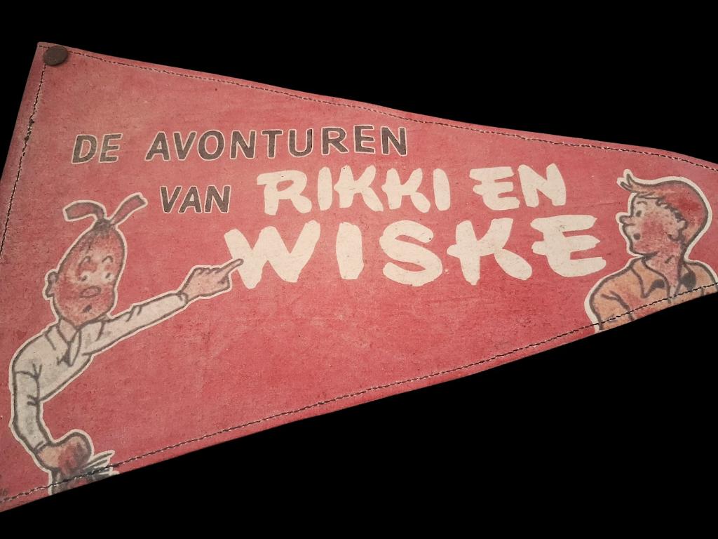 Rikki en Wiske ; origineel wimpel van 1946, Envoi, Utilisé, Willy Vandersteen