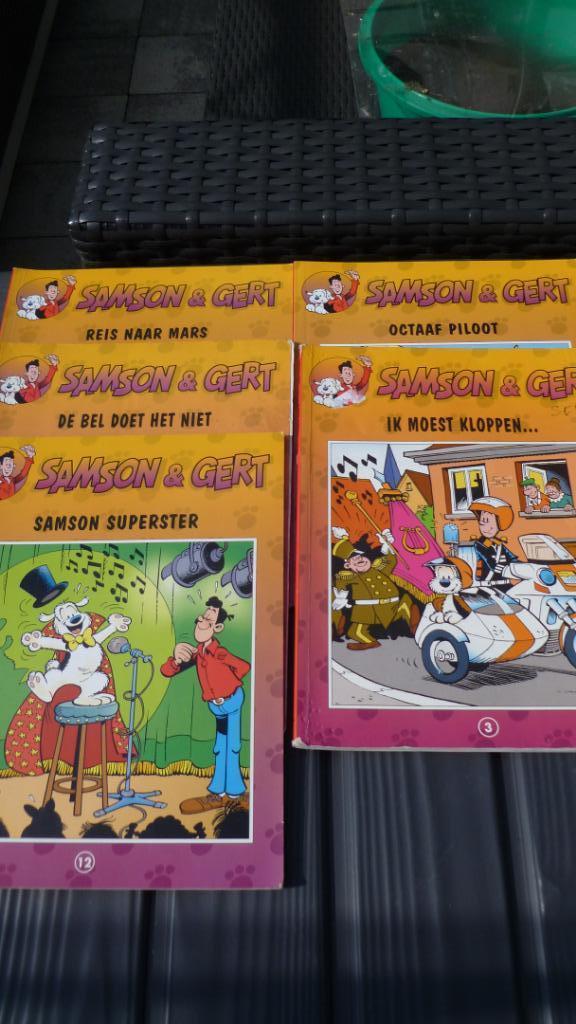 STRIPS SAMSON EN GERT, Ophalen
