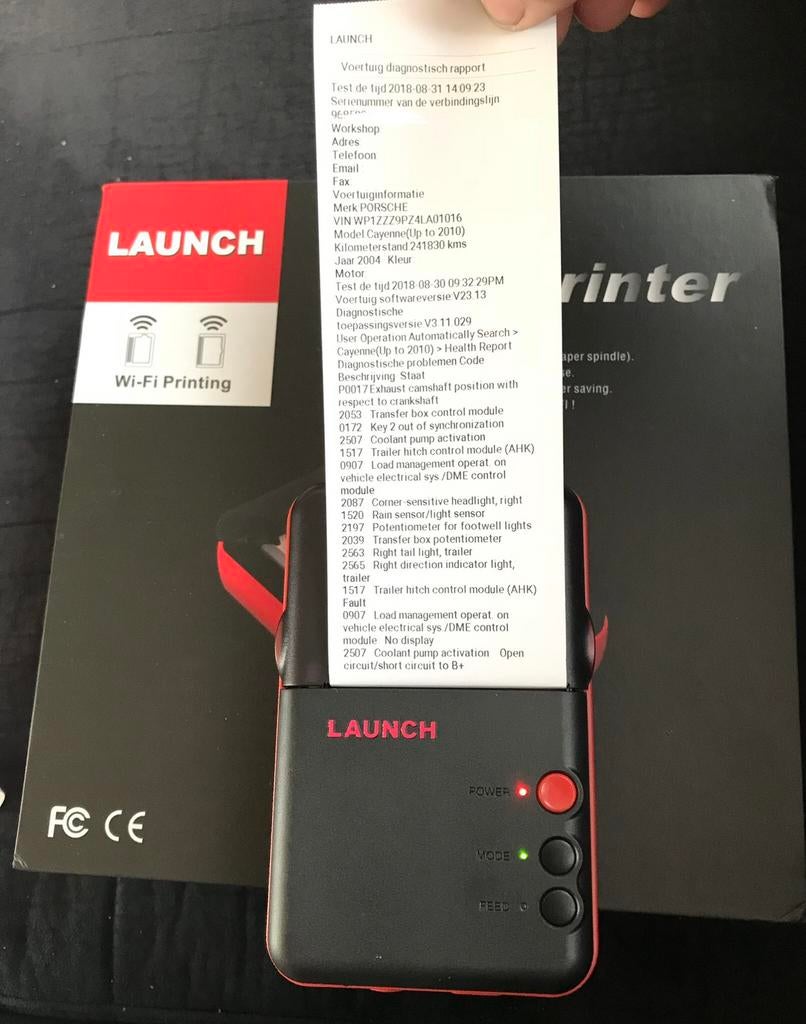 Launch X431 Pro 3/3S-printer OBD diagnose Obd2, Ophalen of Verzenden, Nieuw