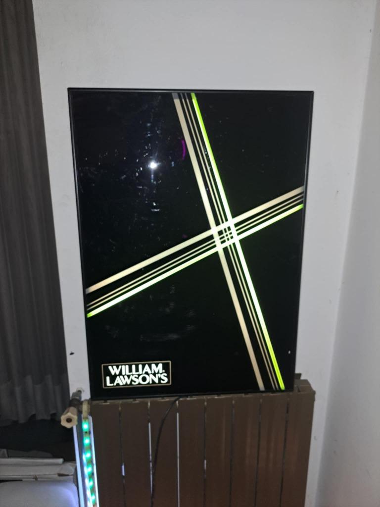 Zeldzaam verlicht reklamepaneel van William Lawson  te koop!, Enlèvement ou Envoi, Autres types