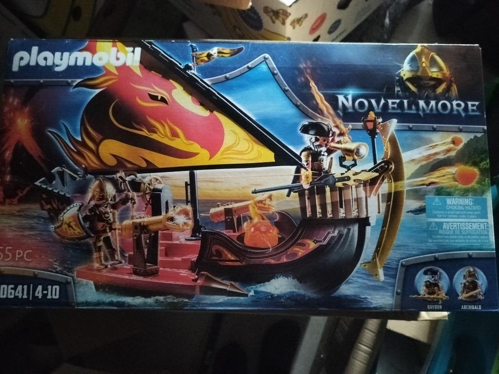 Playmobil Novelmore Burnham Raiders Vuurschip - 70641 NIEUW, Enlèvement